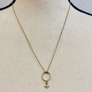 ⚓️ Mini Gold Anchor Necklace